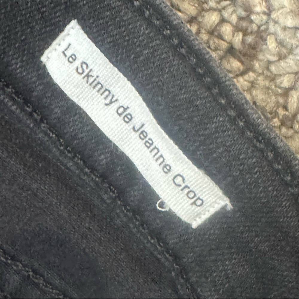 Frame Denim Black Skinny Jeans - Picture 7 of 9